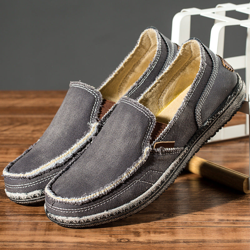 Theo | Canvas Slip-On Shoes