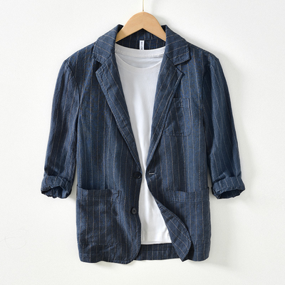 Jeffrey | Rinaldi Linen Blazer