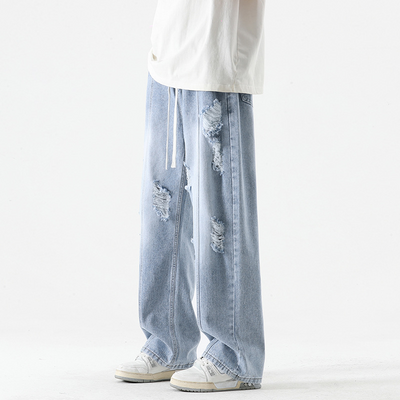 Pruett® | Nexus Distressed Denim Joggers