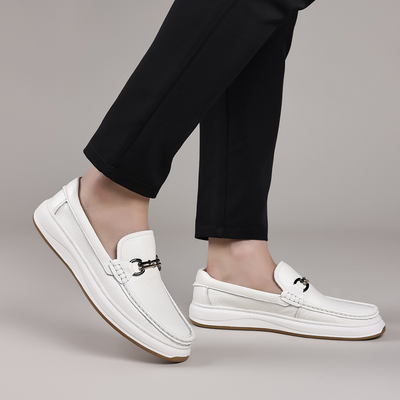 John | Luca Genuine Italian Leather Loafers