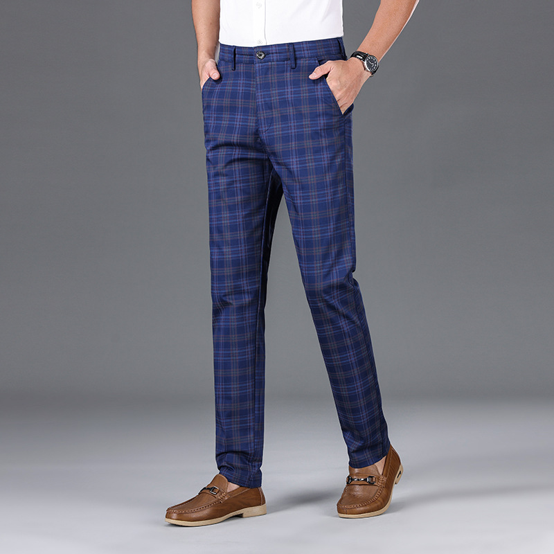 James® | Business Plaid Pants