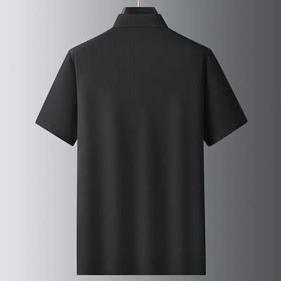 Marcel® | Texture-Zip Polo