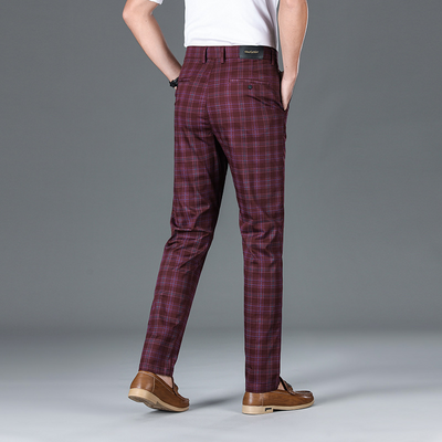 James® | Business Plaid Pants