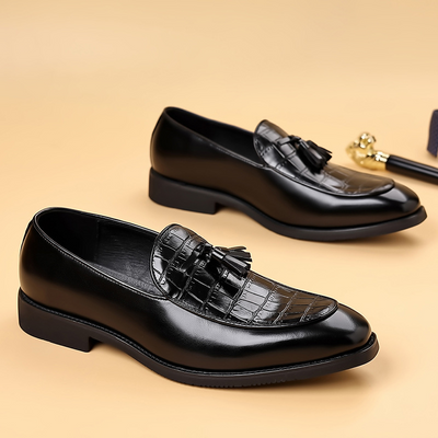 Louis | Preston Genuine Leather Tassel Loafers