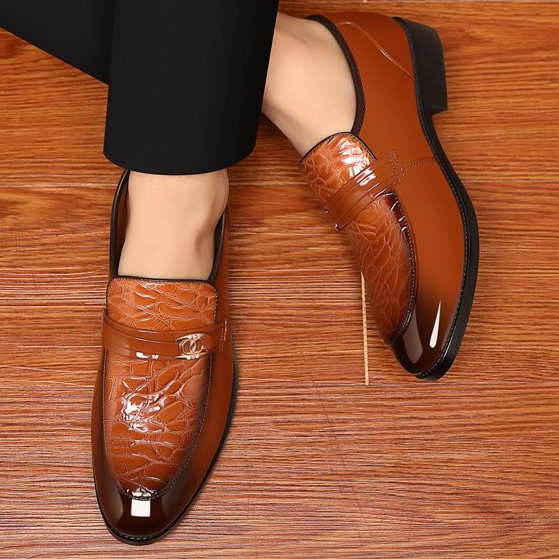 Nathan | Salvatore Patent Leather Loafers