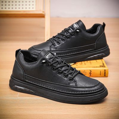 Caleb | Strada Genuine Leather Sneakers