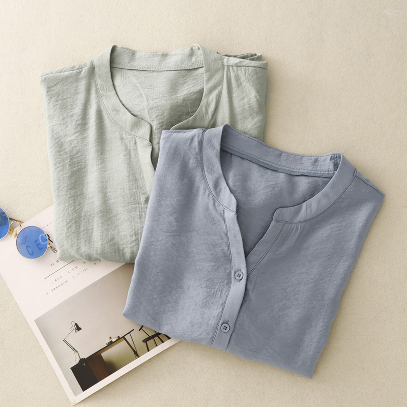 Vincent | Emilia Linen Top