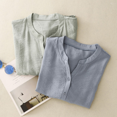 Vincent | Emilia Linen Top