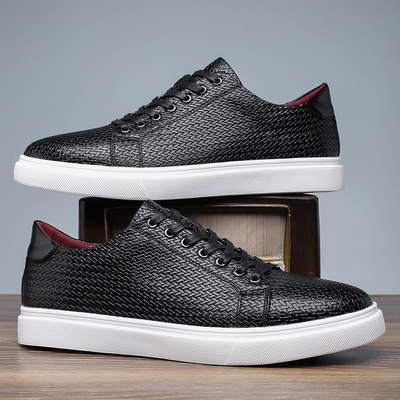 Travis® | Woven Leather Sneakers