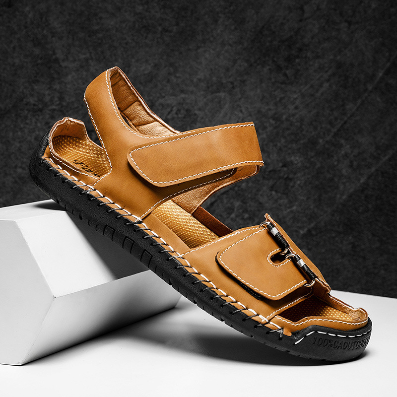 Kyle | Tramell Genuine Leather Sandals