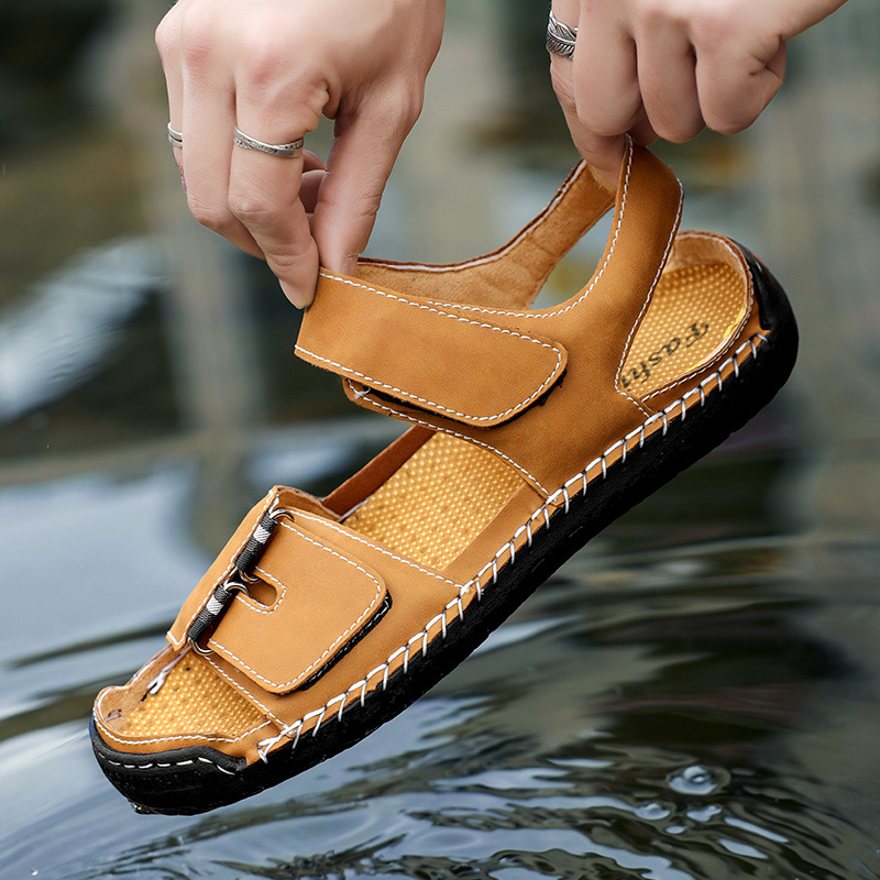 Kyle | Tramell Genuine Leather Sandals
