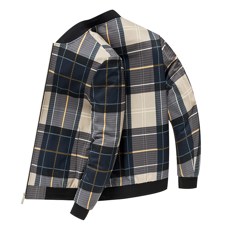 Onésimo® | Plaid Bomber Jacket