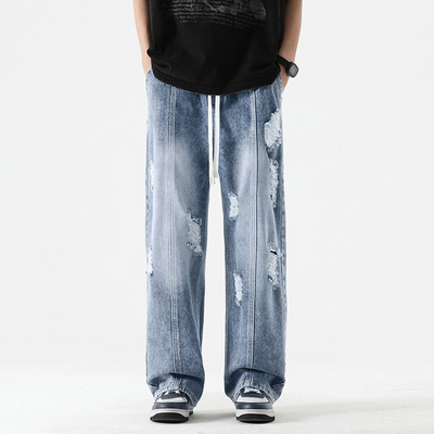 Pruett® | Nexus Distressed Denim Joggers
