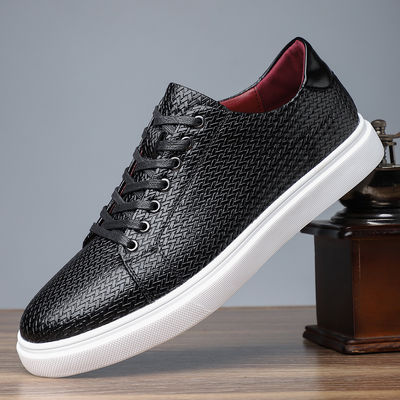 Travis® | Woven Leather Sneakers