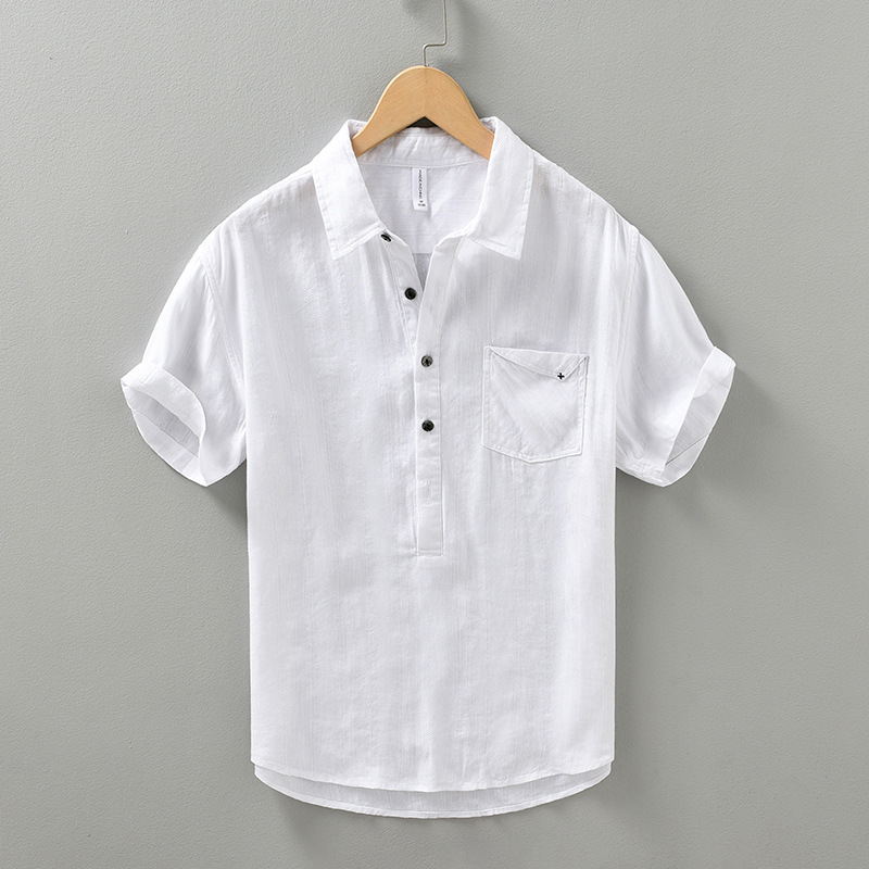 Paul | Sardinia Linen Cotton Polo Shirt