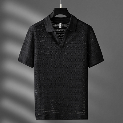 William | Alesso Air-Knit Polo