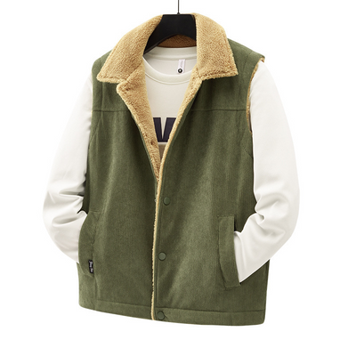 Raúl® | Sherpa-Lined Corduroy Vest