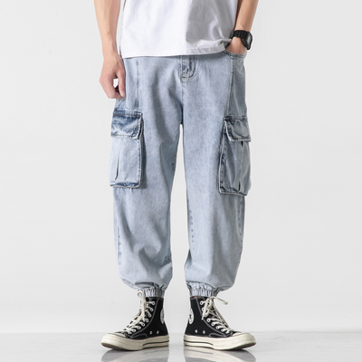 Rocco® | Denim Cargo Pants