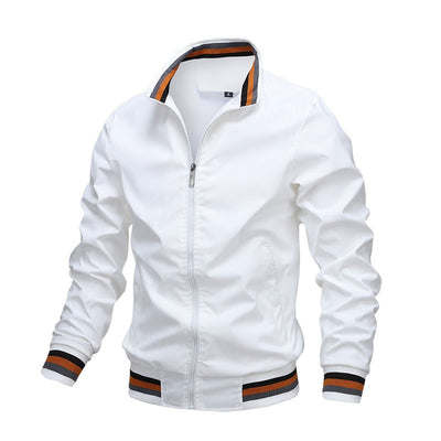 Patricio | Varsity Striped Bomber