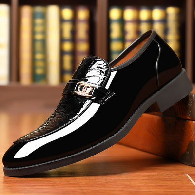 Nathan | Salvatore Patent Leather Loafers