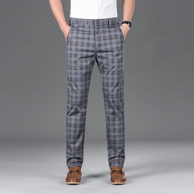 James® | Business Plaid Pants