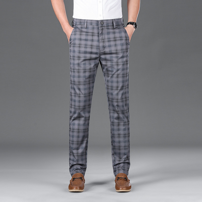 James® | Business Plaid Pants