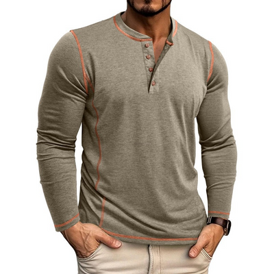 Johan® | Long-Sleeve Henley