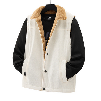Raúl® | Sherpa-Lined Corduroy Vest