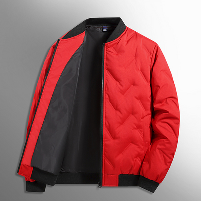 Melchor® | Friedman Quilted Bomber Jacket
