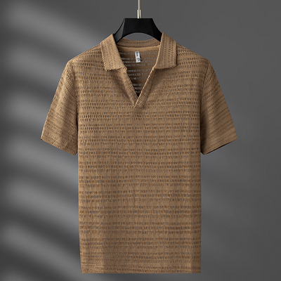 William | Alesso Air-Knit Polo