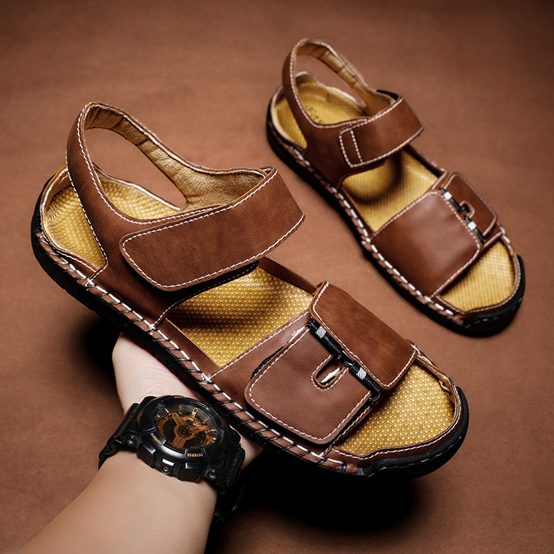 Kyle | Tramell Genuine Leather Sandals