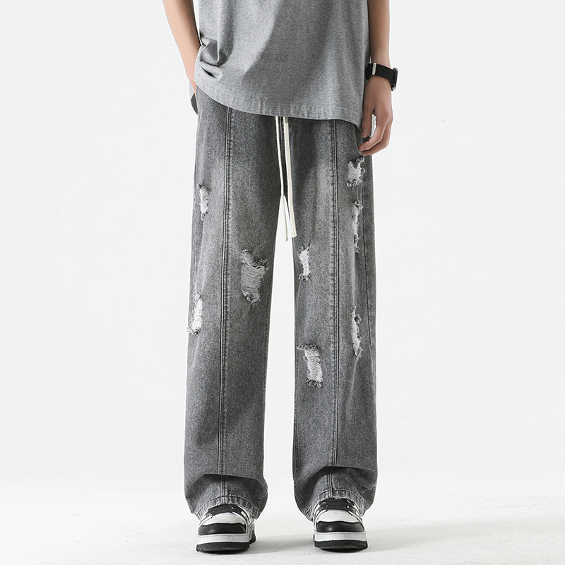 Pruett® | Nexus Distressed Denim Joggers