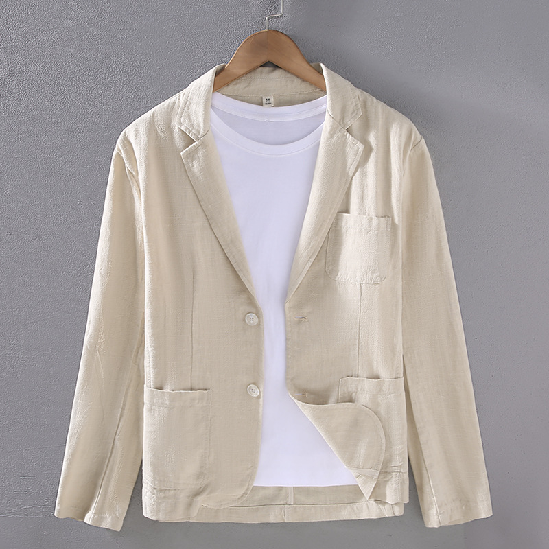 Jason | Cillian Linen Blazer