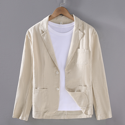 Jason | Cillian Linen Blazer