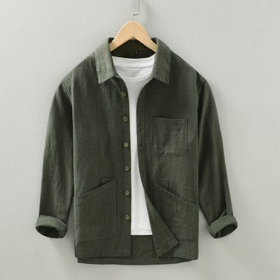 Ryan | Alessio Linen Shirt