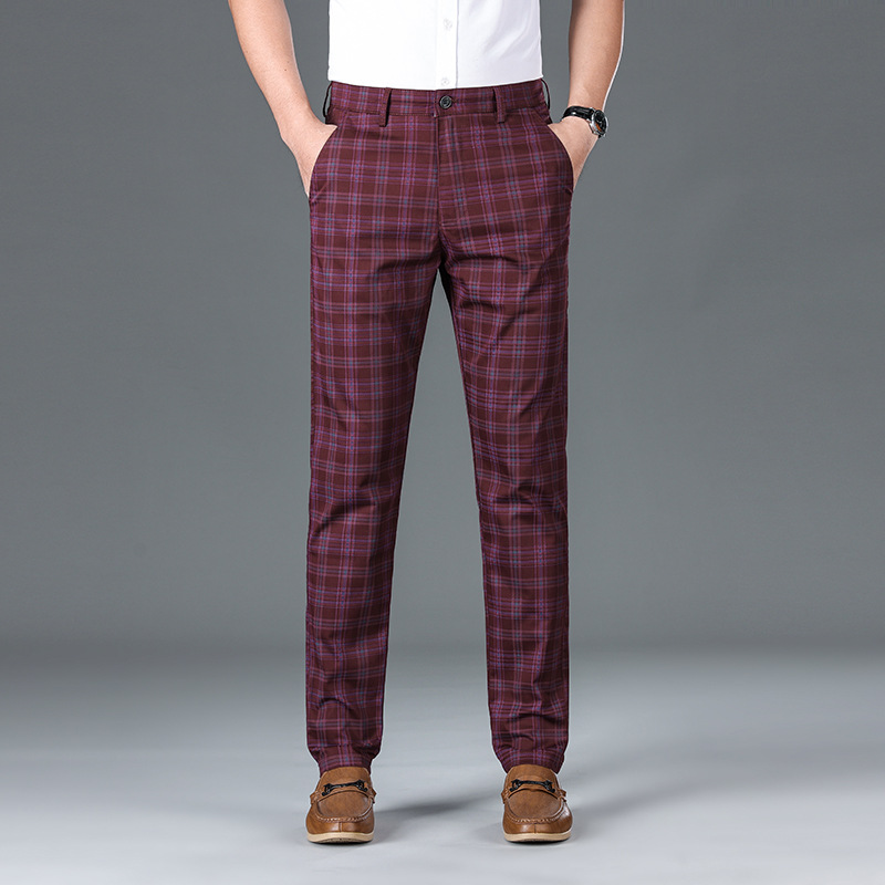 James® | Business Plaid Pants