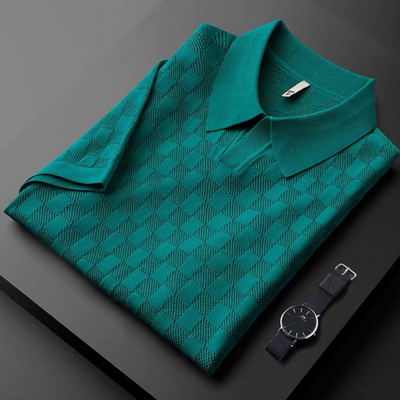 Dylan | Ansel Checkered Polo Shirt