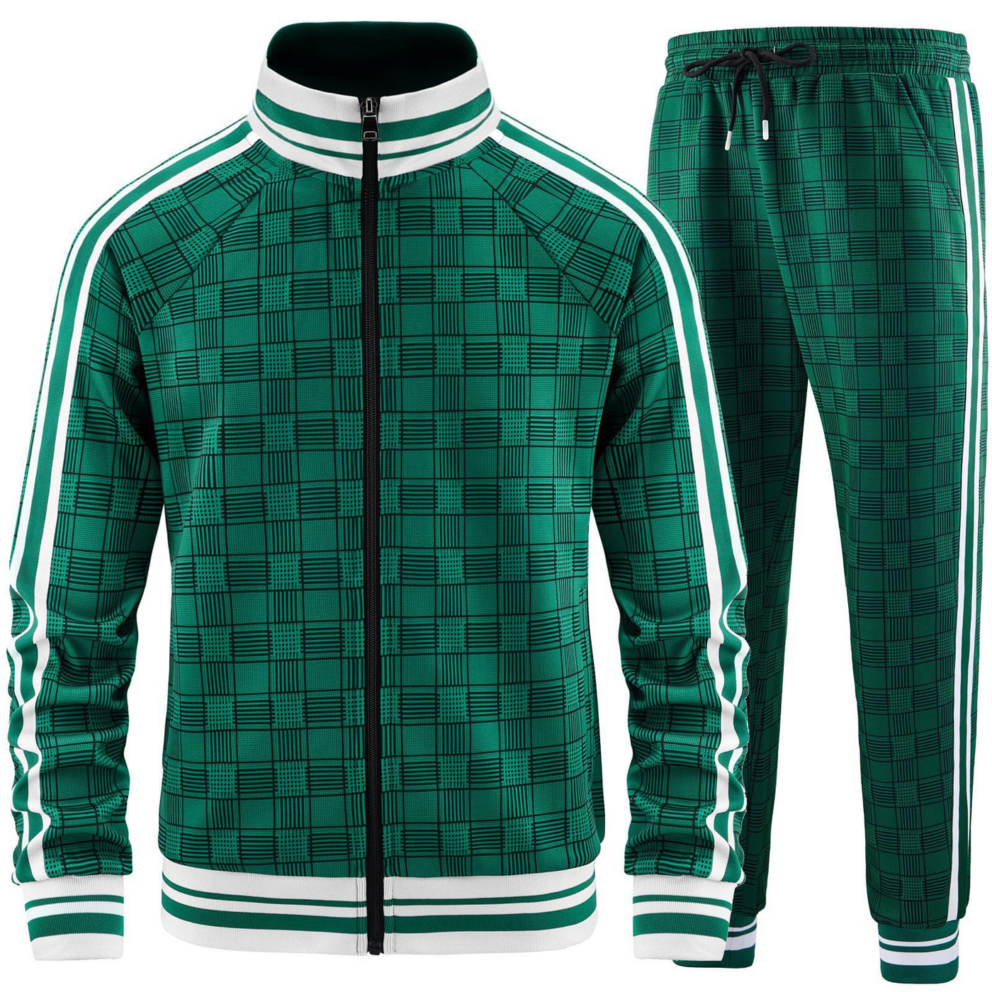 Pablo® | Axel Grid Tracksuit Set