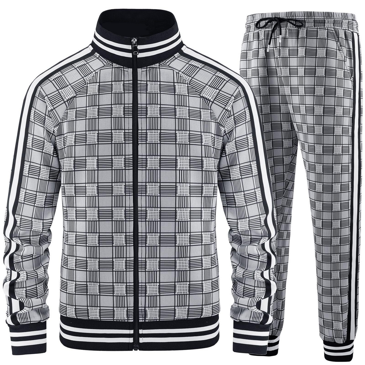 Pablo® | Axel Grid Tracksuit Set