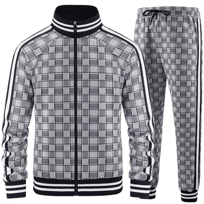 Pablo® | Axel Grid Tracksuit Set