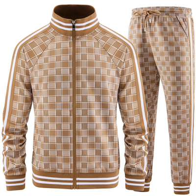 Pablo® | Axel Grid Tracksuit Set