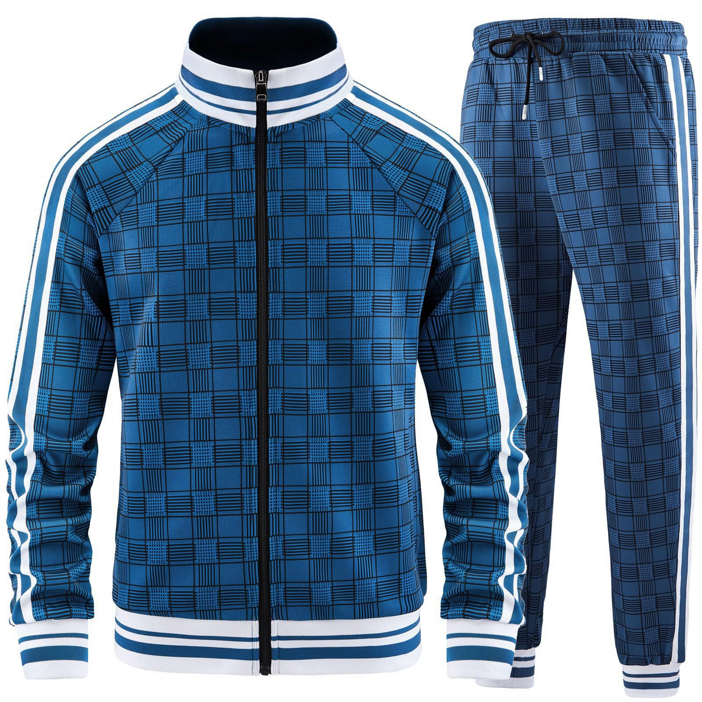 Pablo® | Axel Grid Tracksuit Set