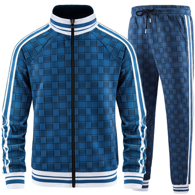 Pablo® | Axel Grid Tracksuit Set