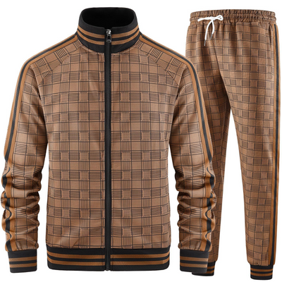 Pablo® | Axel Grid Tracksuit Set