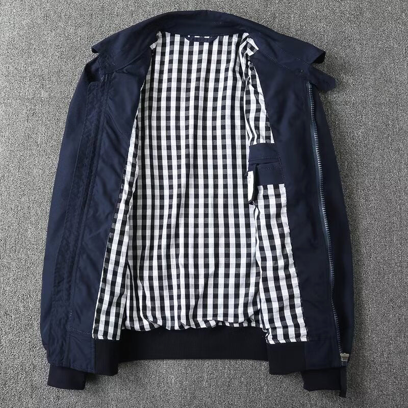 Zafar® | Mancini Milano Casual Bomber Jacket