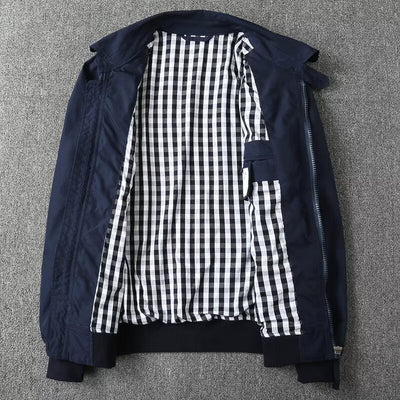 Zafar® | Mancini Milano Casual Bomber Jacket