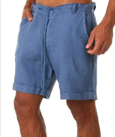 Hugh® | Short Linen Shorts For Men