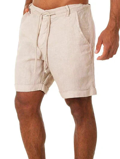 Hugh® | Short Linen Shorts For Men