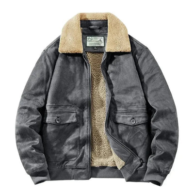 Calixto | Lined Suede Jacket