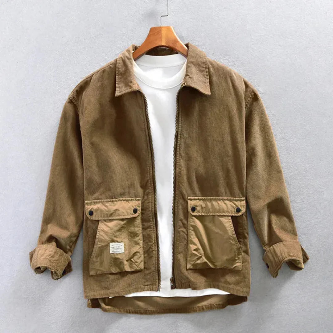 Xavier | Marcus Cotton Corduroy Work Jacket